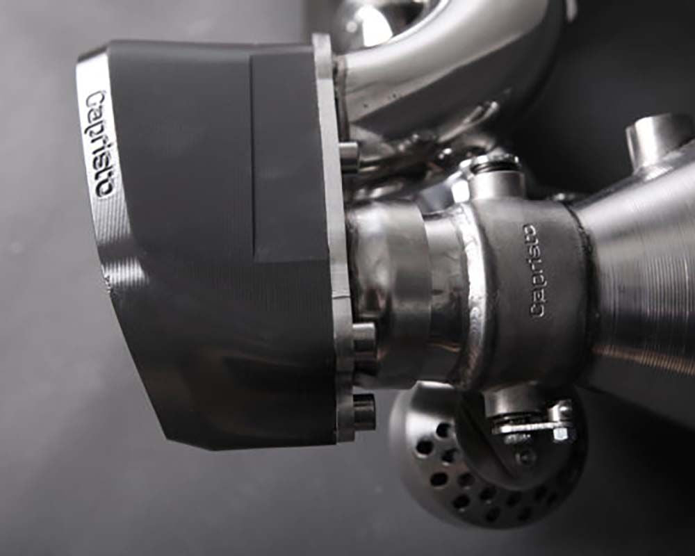 Capristo Exhaust Quad Valved Exhaust Cat Race Test Pipes CES3 Porsche 997.2 Turbo | S 2010-2013