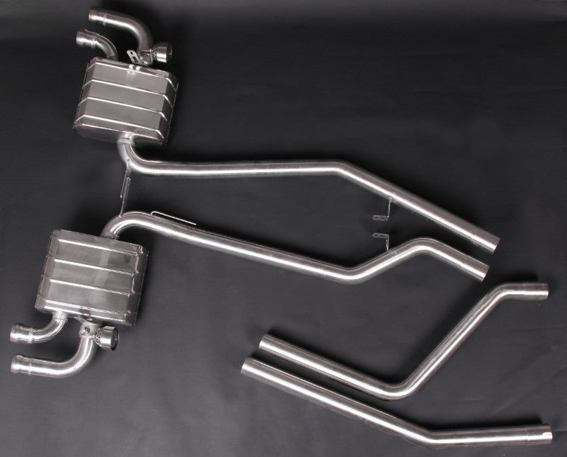 Capristo Exhaust Valved Exhaust System w/Mid-Silencer Race Pipes w/CES-3 Remote Porsche 958 Cayenne GTS 2011-2015