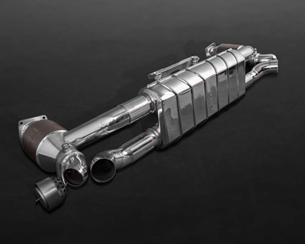 Capristo Exhaust Valved Exhaust and Cat Race Test Pipes CES3 Porsche 991.1/2 Turbo | S