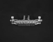 Load image into Gallery viewer, Capristo Exhaust Valved Exhaust System Carbon Silver Tips CES3 Porsche 536 Cayenne 3.0T/E-Hybrid 19+