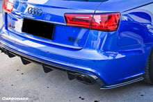 Load image into Gallery viewer, 2013-2018 Audi RS6 Avant MN Style Carbon Fiber Rear Cap Splliter - Carbonado Aero