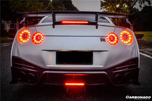 Load image into Gallery viewer, 2008-2022 Nissan GTR R35 CBA/DBA/EBA NISMO Style Rear Bumper - Carbonado Aero