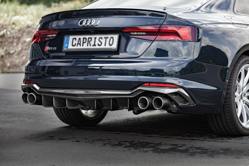 Capristo Exhaust Carbon Fiber Rear Diffusor Audi RS5 (F5) 2016-2023
