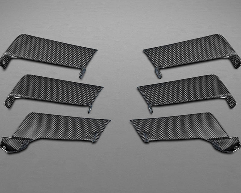 Capristo Carbon Fiber Air Outlet Ribs Ferrari 458 Speciale 2013-2015