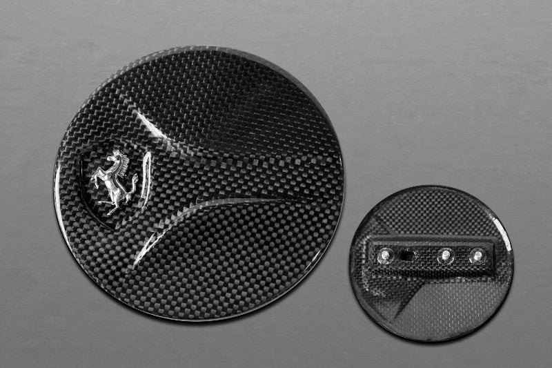 Capristo Exhaust Matte Carbon Gas Cap Ferrari 458 2010-2015