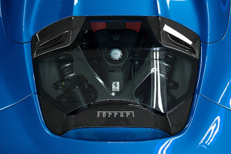 Capristo Exhaust Matte Hood Ferrari 488 Spider 2016-2020