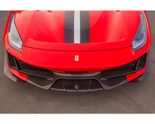 Load image into Gallery viewer, Capristo Exhaust Carbon Fiber Front Spoiler No Side Wings Ferrari 488 Pista 2019-2021
