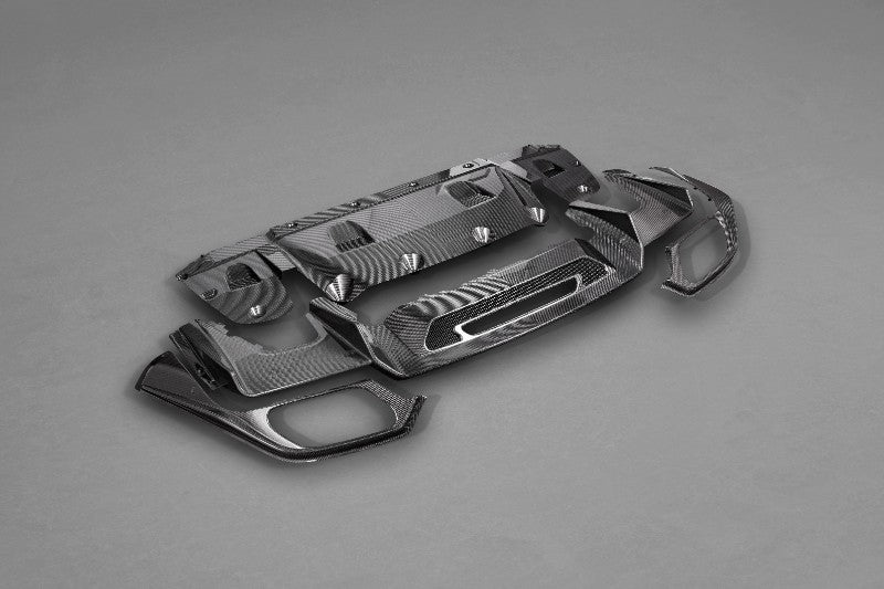 Capristo Exhaust Carbon Fiber Rear Diffusor Mercedes AMG GT | AMG GT S 2015-2021