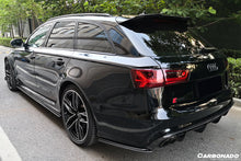 Load image into Gallery viewer, 2013-2018 Audi RS6 Avant MN Style Carbon Fiber Rear Cap Splliter - Carbonado Aero