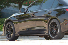 Load image into Gallery viewer, 2014-2017 Infiniti Q50 Sedan SN Style Side Skirts - Carbonado