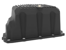 Load image into Gallery viewer, aFe 20-25 GM Diesel V8-6.6L L5P Engine Oil Pan w/ Machined Fins