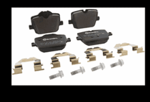 Load image into Gallery viewer, Brembo OE 2022 BMW i4/19-22 Z4/20-22 Toyota GR Supra PRIME Low-Met Brake Pad - Rear