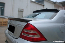 Load image into Gallery viewer, 2001-2007 Mercedes Benz W203 C Class BS Style Trunk Spoiler - Carbonado