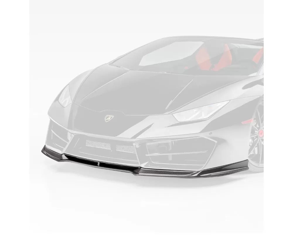 Vorsteiner Monza Edizione Glossy Carbon Fiber Front Spoiler Lamborghini Huracan LP 580 2016-2019