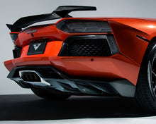 Load image into Gallery viewer, Vorsteiner V Aero Rear Diffuser Carbon Fiber PP 2x2 Glossy Lamborghini Aventador 2012-2014