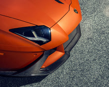 Load image into Gallery viewer, Vorsteiner Zaragoza Edizione Aero Front Spoiler Carbon Fiber PP 2x2 Glossy Lamborghini Aventador 2012-2016