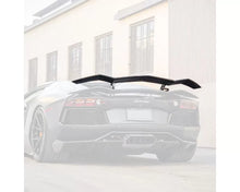 Load image into Gallery viewer, Vorsteiner Zaragoza Edizione Glossy Carbon Fiber PP 2x2 Aero Wing Lamborghini Aventador 2011-2017