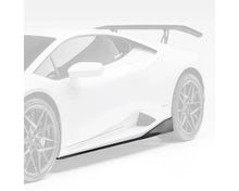 Load image into Gallery viewer, Vorsteiner Mondiale Edizione Glossy Carbon Fiber Aero Side Blade Lamborghini Huracan 2015+