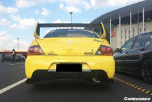 Load image into Gallery viewer, 2003-2006 Mitsubishi Evolution 7/8/9 VTX Carbon Fiber Rear Diffuser - Carbonado Aero