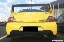 Load image into Gallery viewer, 2003-2006 Mitsubishi Evolution 7/8/9 VTX Carbon Fiber Rear Diffuser - Carbonado Aero