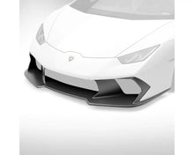 Load image into Gallery viewer, Vorsteiner Novara Edizione Aero Front Bumper w/ Front Spoiler Glossy Carbon Fiber PP 2x2 Lamborghini Huracan 2015-2019