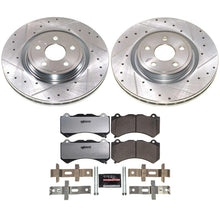 Load image into Gallery viewer, Power Stop 21-24 Dodge Durango / 2021 Jeep Grand Cherokee Front Z26 Street Warrior Brake Kit