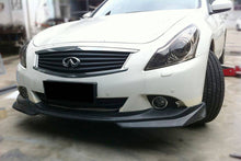 Load image into Gallery viewer, 2010-2013 Infiniti G25/G37 Sedan JP Style Front Lip - Carbonado