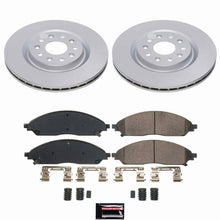 Load image into Gallery viewer, Power Stop 20-25 Chrysler Pacifica Front Z17 Coated Brake Kit