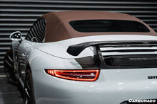 Load image into Gallery viewer, 2012-2015 Porsche 911 991.1 Carrera/S/4S TA Style Trunk Spoiler - Carbonado