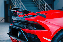 Load image into Gallery viewer, 2015-2025 Lamborghini Huracan LP610 &amp; LP580 &amp; Evo &amp; Tecnica MD Style Carbon Fiber Trunk Spoiler w/ Base - Carbonado