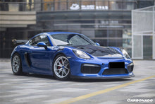 Load image into Gallery viewer, 2012-2016 Porsche 981 Boxster/Cayman GT4 Style Front Bumper - Carbonado Aero