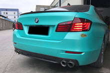 Load image into Gallery viewer, 2011-2016 BMW F10 F18 5 Series HM Style Carbon Fiber Rear Lip (Can Not Fit MT Rear bumper) - Carbonado