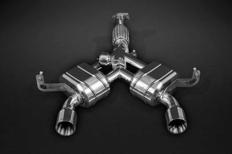Capristo Exhaust Valved Exhaust System & Carbon Diffuser Alfa Romeo 4C 2013-2020