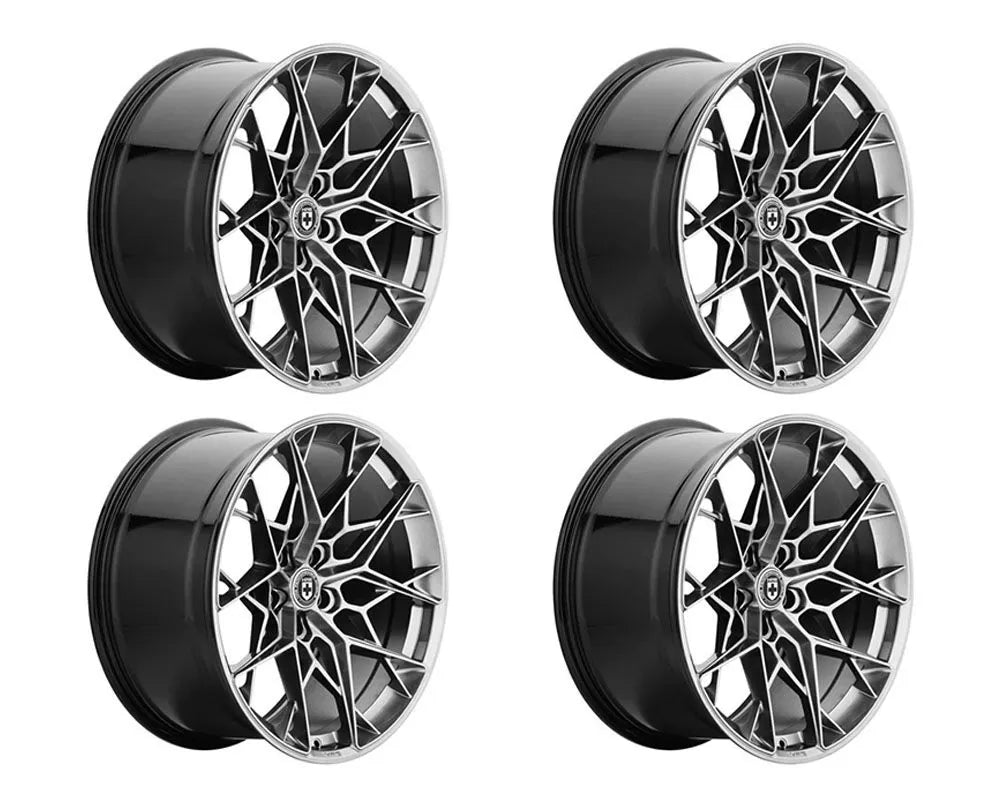 HRE FF10 Flow Form Wheel Set 20x9.5 5x120 20 Liquid Metal