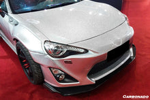 Load image into Gallery viewer, 2012-2016 Scion FRS / Toyota GT86/ Subaru BRZ RBY1 Style Carbon Fiber Front Lip - Carbonado Aero