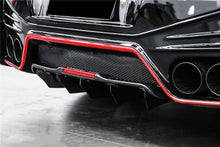 Load image into Gallery viewer, 2012-2020 Nissan GTR R35 DBA &amp; EBA NISMO Style Carbon Fiber Rear Diffuser With Canards &amp; Break Light - Carbonado