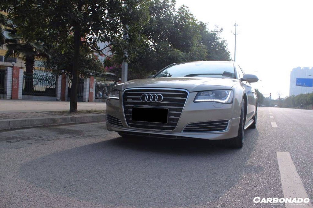 2010-2013 Audi A8 Ab Style Front Lip - Carbonado