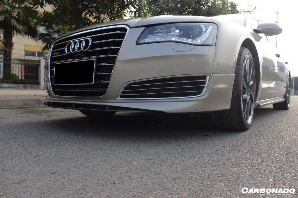 2010-2013 Audi A8 Ab Style Front Lip - Carbonado