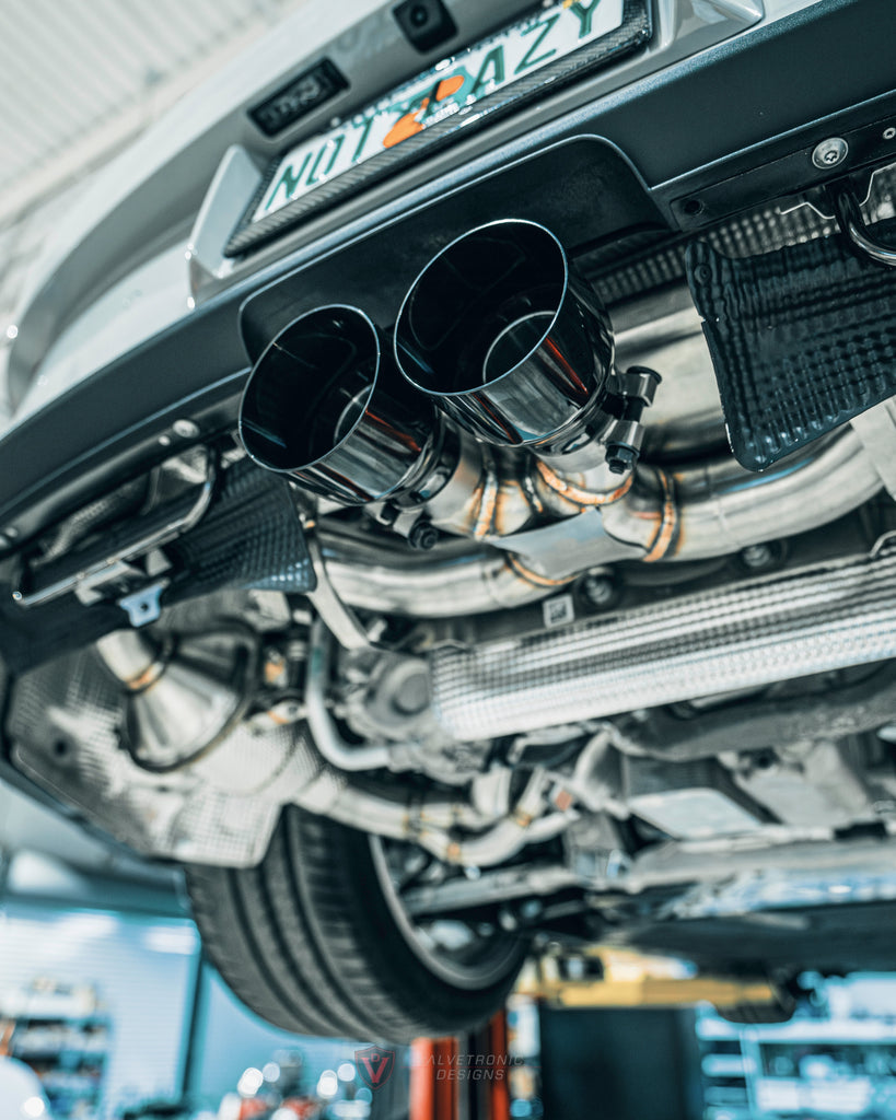 Valvetronic Valved Sport Exhaust System for Porsche 992 GT3/RS