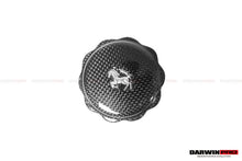 Load image into Gallery viewer, 2010-2023 Ferrari (ALL MODELS) Dry Carbon Fiber Oil Cap cover - DarwinPRO Aerodynamics