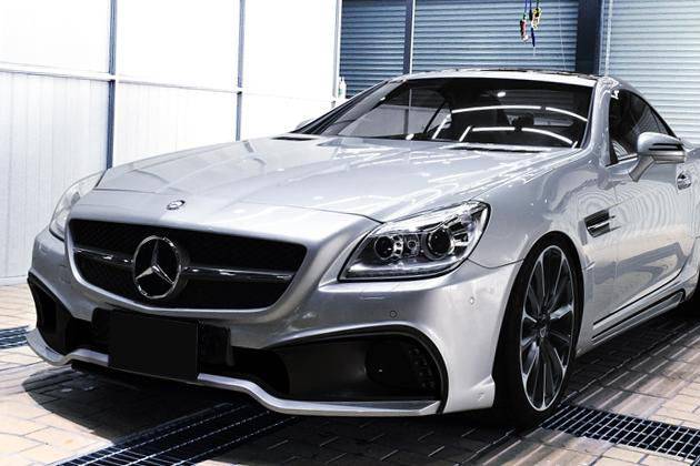 2011-2015 Mercedes Benz SLK CLASS R172 WD Style Front Bumper w/led - Carbonado Aero