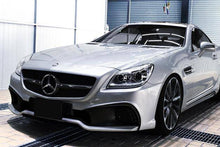 Load image into Gallery viewer, 2011-2015 Mercedes Benz SLK CLASS R172 WD Style Front Bumper w/led - Carbonado Aero