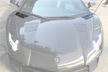 Load image into Gallery viewer, 2011-2021 Lamborghini Aventador LP700 LP740 Coupe &amp; Roadster OEM Style Carbon Fiber Front Hood Vent - Carbonado