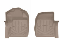 Load image into Gallery viewer, WeatherTech 17-19 Ford F-250/F-350/F-450/F-550 1st Row Front FloorLiner HP - Tan