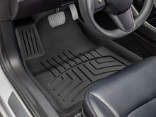 Load image into Gallery viewer, WeatherTech 17-23 Tesla Model 3 1st Row Front FloorLiner HP - Black