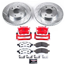 Load image into Gallery viewer, Power Stop 07-10 Saturn Outlook Front Z36 Truck &amp; Tow Kit w/Cals