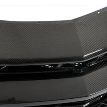 Load image into Gallery viewer, 2017-2025 Chevy Camaro ZL1 Black Panther 1PC Full Gloss Carbon Fiber Track Package Front Bumper Conversion