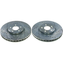 Load image into Gallery viewer, Power Stop 19-22 Mercedes-Benz A220 Front Drilled &amp; Slotted Rotor - Pair