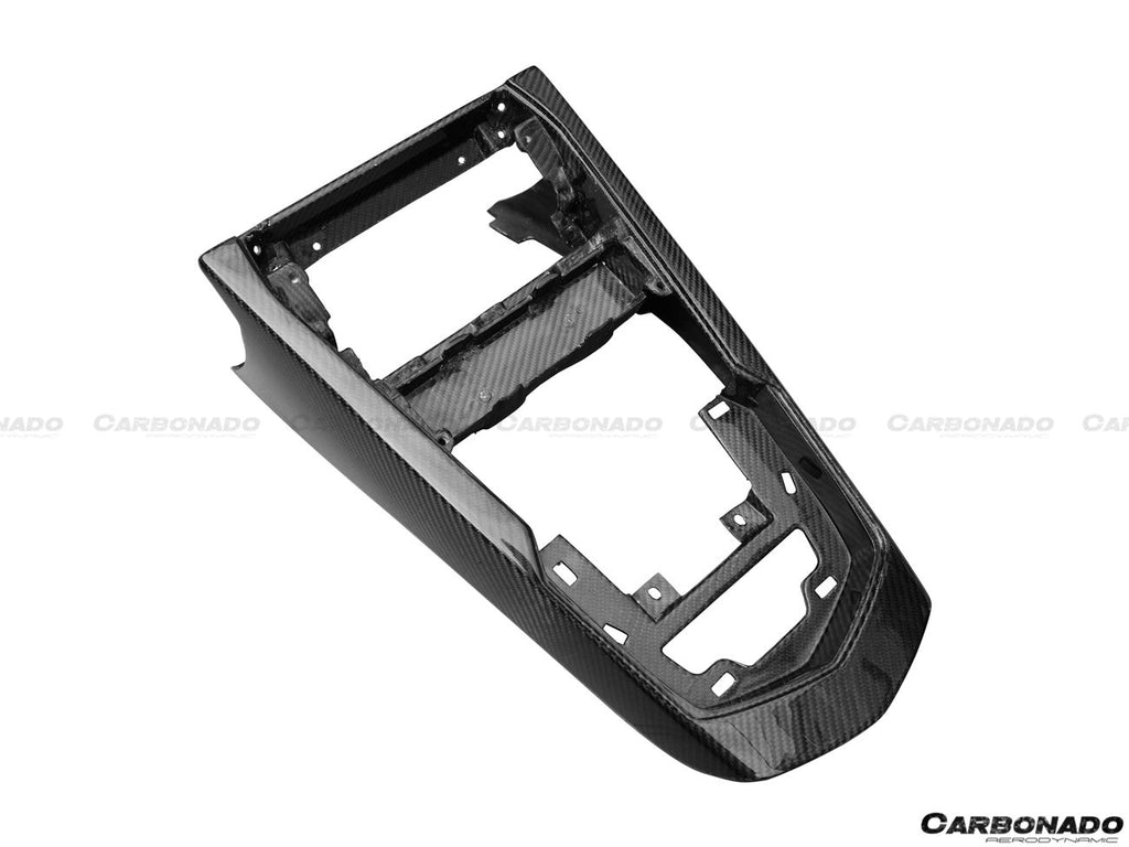 2011-2016 Lamborghini Aventador LP700 OEM Style Carbon Fiber Center Console - Carbonado Aero