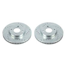 Load image into Gallery viewer, Power Stop 18-19 Nissan Kicks Front Evolution Drilled &amp; Slotted Rotors - Pair
